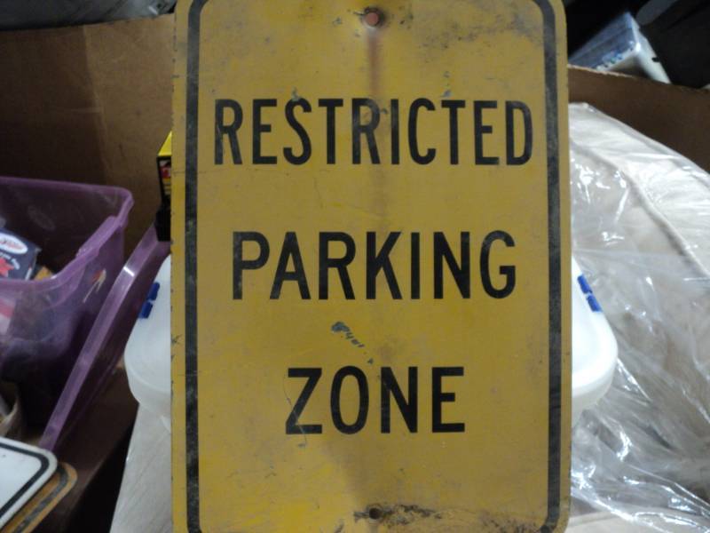 lot 40 image: 12 x 18 restricted parking zone m...