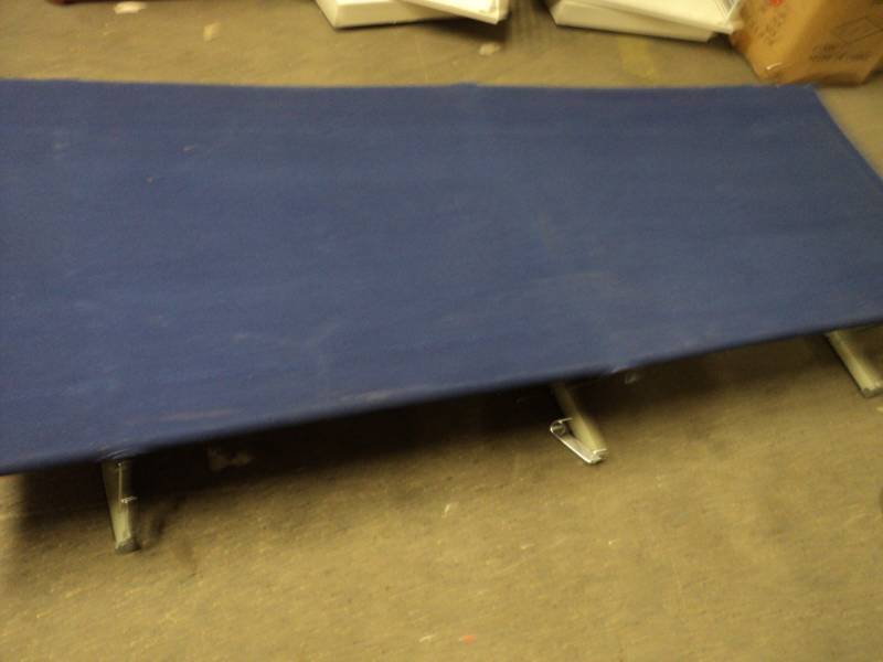 lot 47 image: Camping cot...