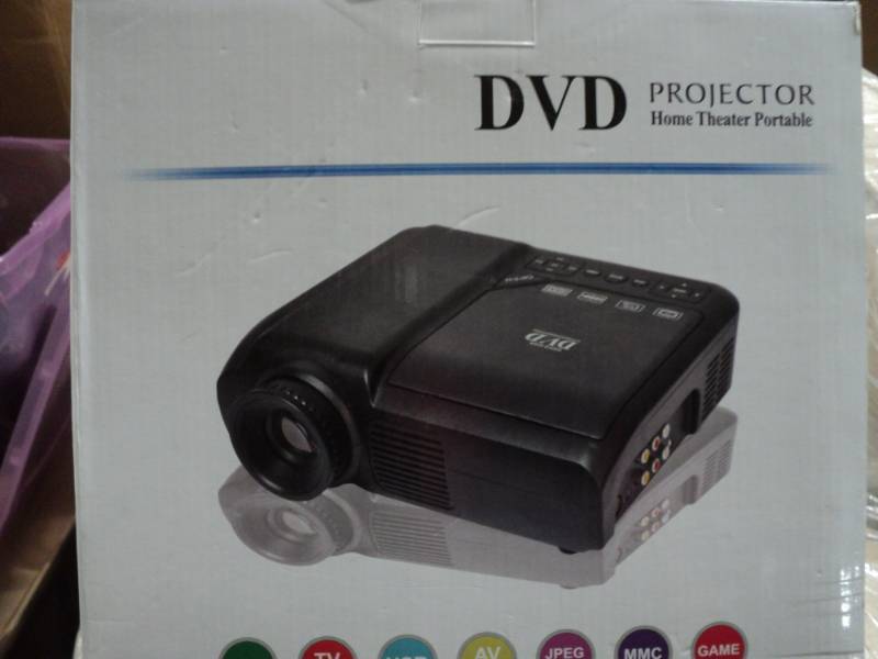 lot 49 image: DVD projector...