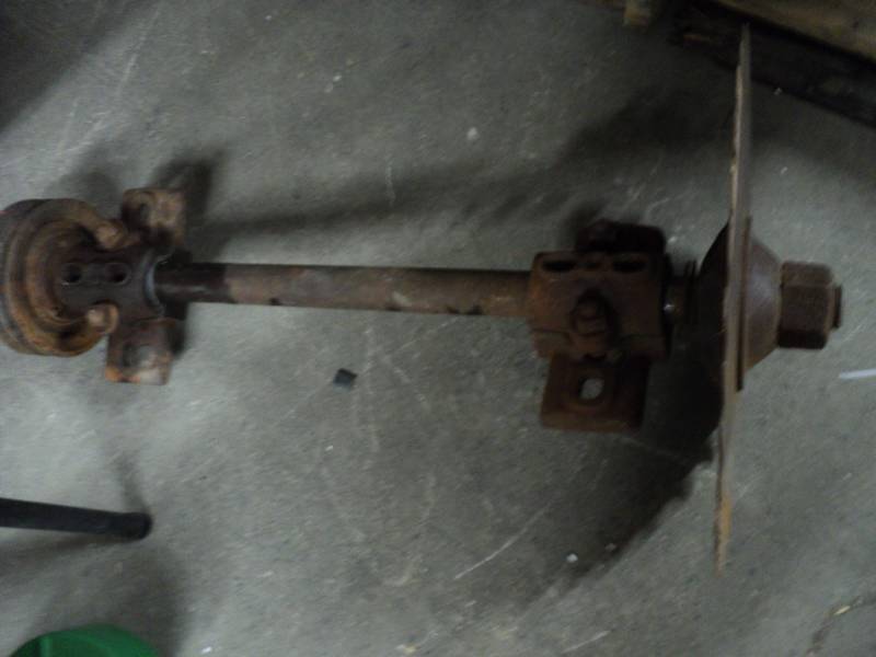 lot 53 image: cast iron saw piece 15 trunk rack...