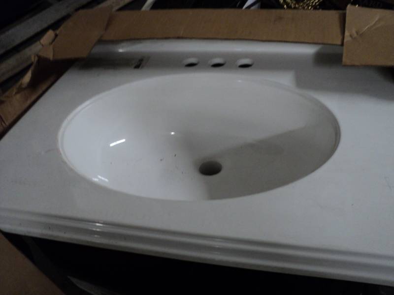 lot 56 image: 25 x 19 new vanity sink...