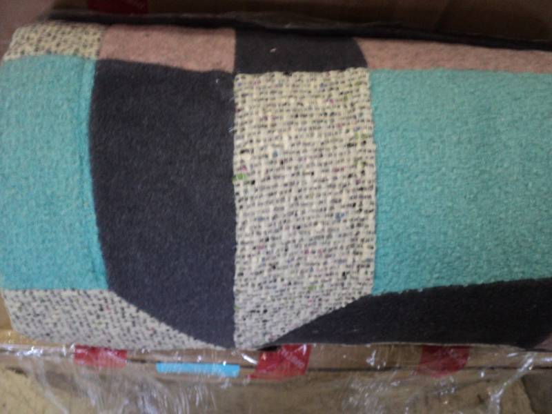 lot 127 image: Home made 71 x 83 Blue New Handma...