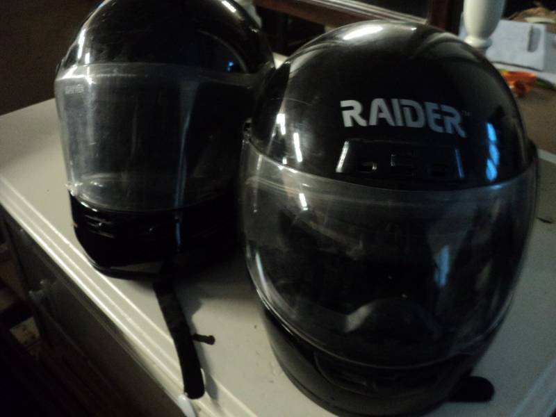 lot 144 image: 2 Helmets...