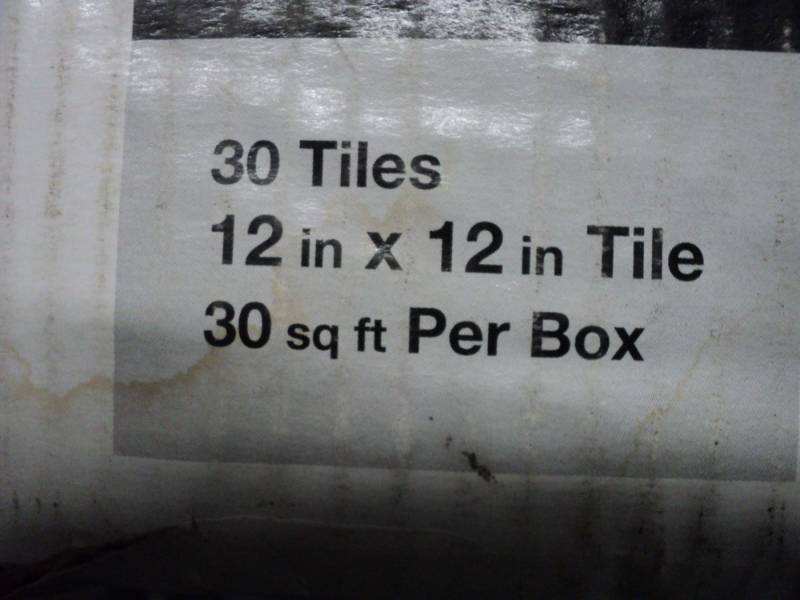 lot 181 image: 8 boxes - 30 tiles per box 12 x 1...