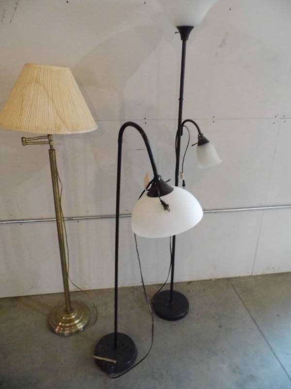 Lot of 3 Lamps