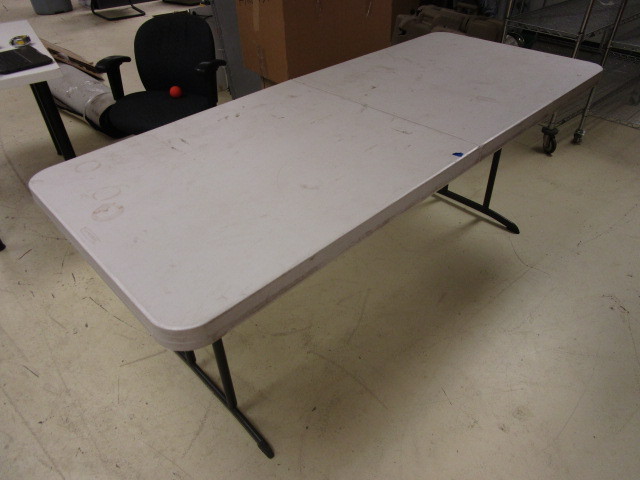 lot 313 image: HEAVY DUTY FOLDING TABLE