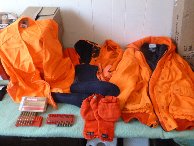lot 18 image: Hunting Attire and Ammo