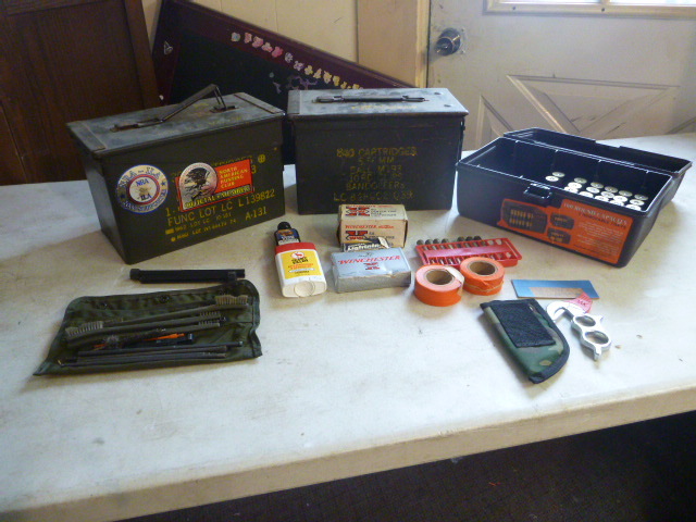 lot 53 image: 3 Ammo Boxes with Ammo