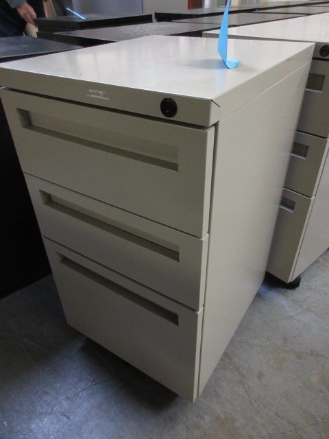 lot 108 image: MOBILE FILE PEDESTALS
