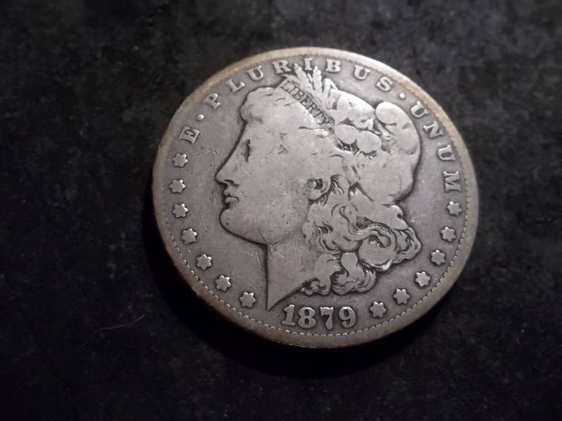 1879  CC Morgan Silver Dollar