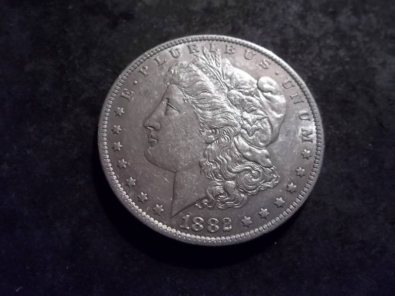 1882 O Morgan Silver Dollar