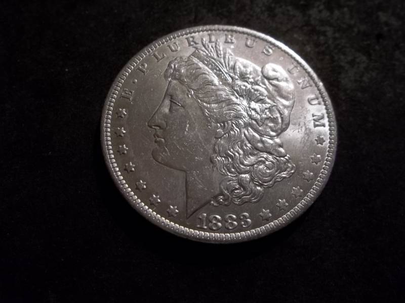 1883 O Morgan Silver Dollar