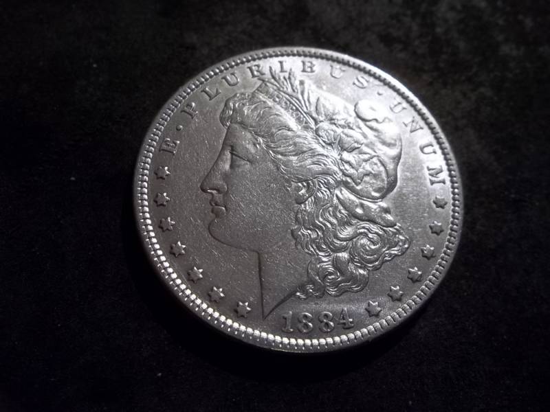 1884 Morgan Silver Dollar