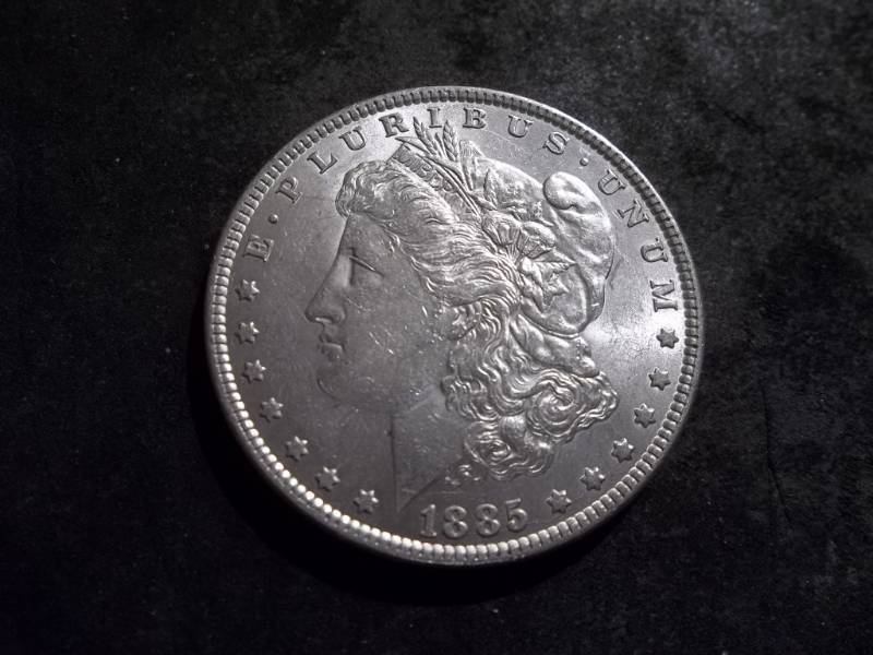 1885 Morgan Silver Dollar