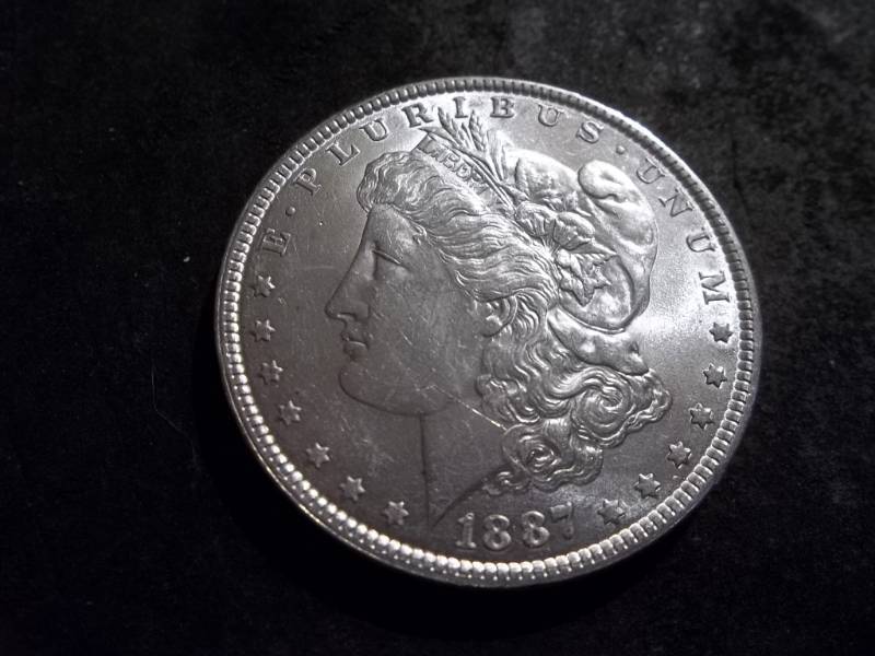 1887  Morgan Silver Dollar
