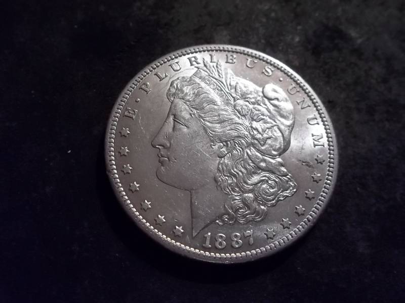 1887 S Morgan Silver Dollar