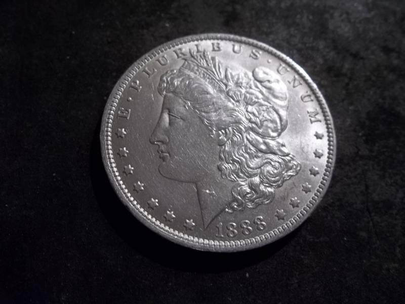 1888 O Morgan Silver Dollar