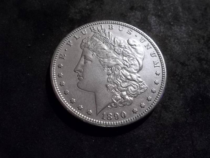 1890 S  Morgan Silver Dollar