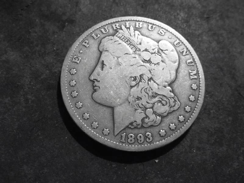 1893 Morgan Silver Dollar