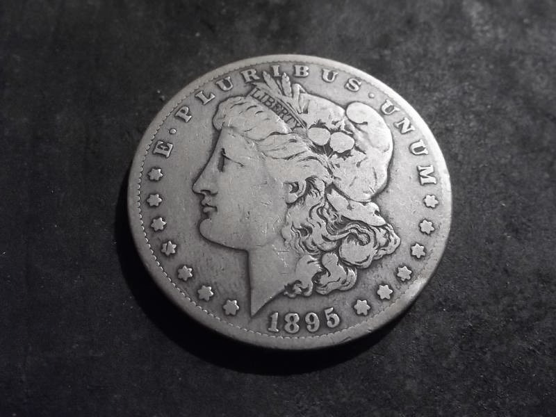 1895 S Morgan Silver Dollar