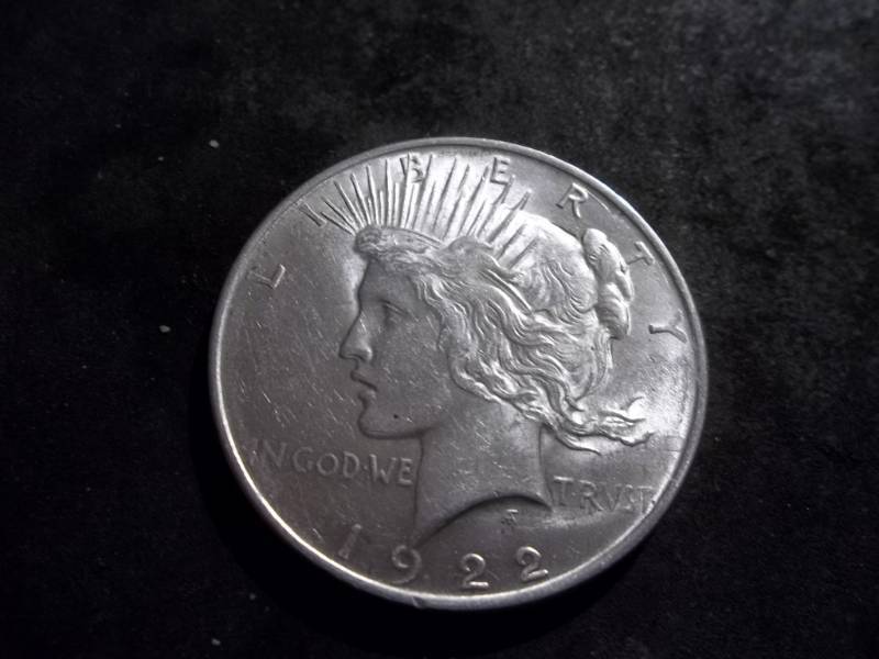 1922  Silver Peace Dollar