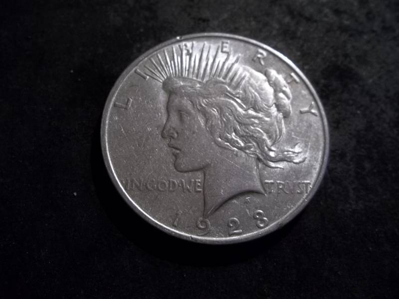 1923 D Peace Silver Dollar