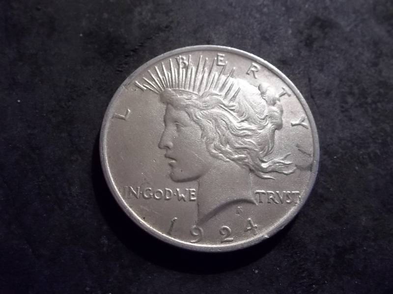 1924 Peace Silver Dollar