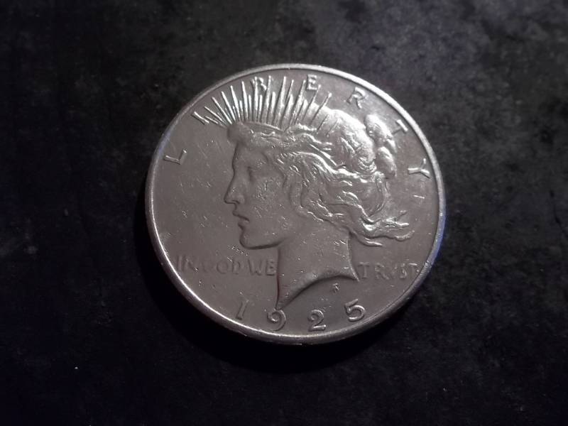 1925 S Peace Silver Dollar