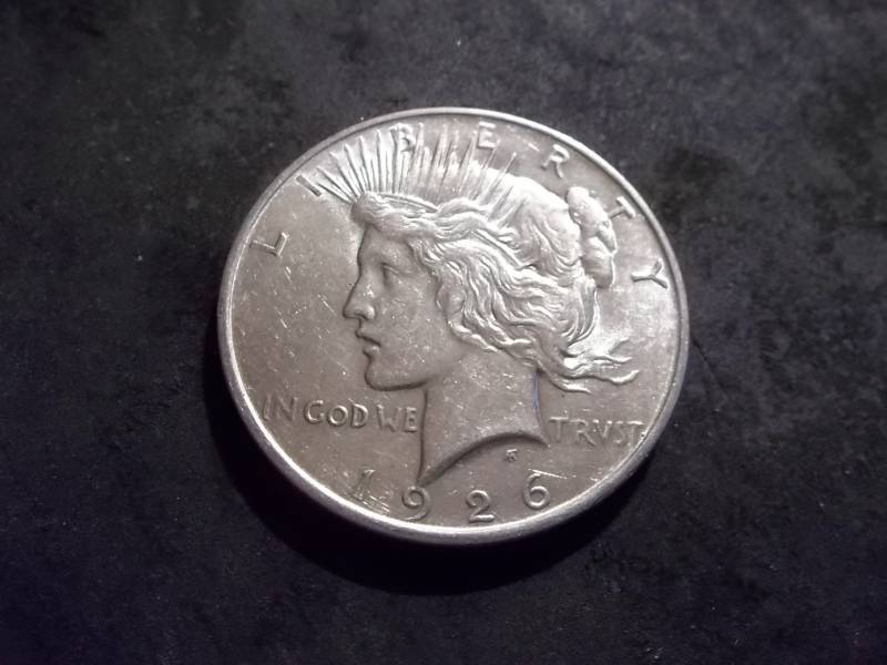 1926 D Silver Peace Dollar