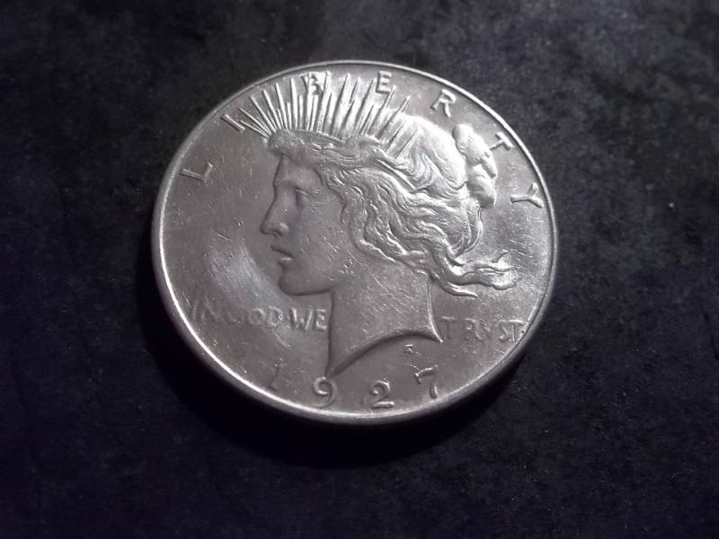 1927 S Peace Silver Dollar