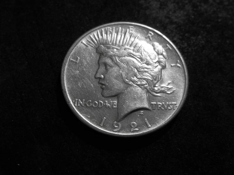1921 Peace Silver Dollar High Relief