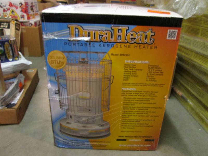 Dura Heat 23,800 BTU Indoor Kerosen...