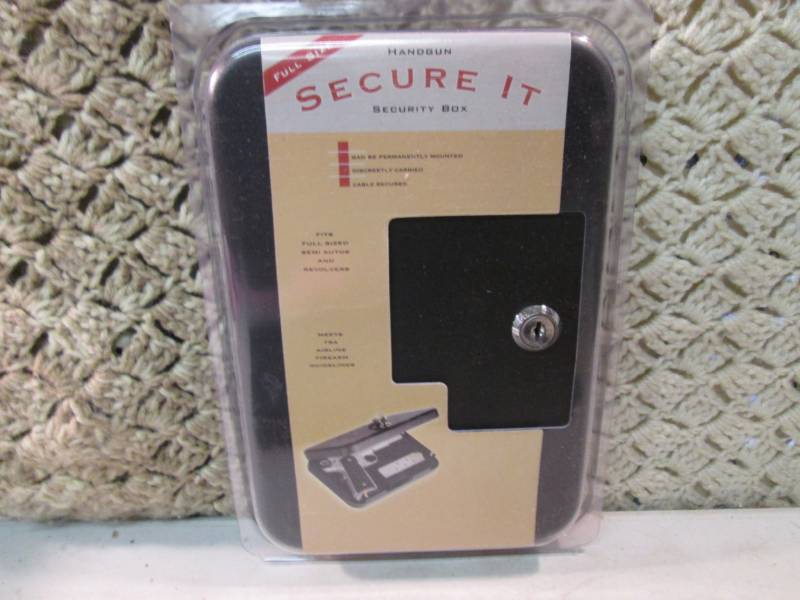 Full Size Handgun Secure It Metal S...