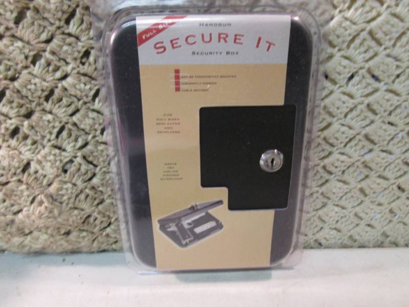 Full Size Handgun Secure It Metal S...