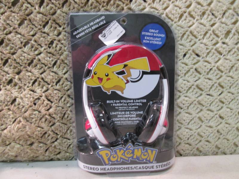 Pokemon Stereo Headphones New Unope...