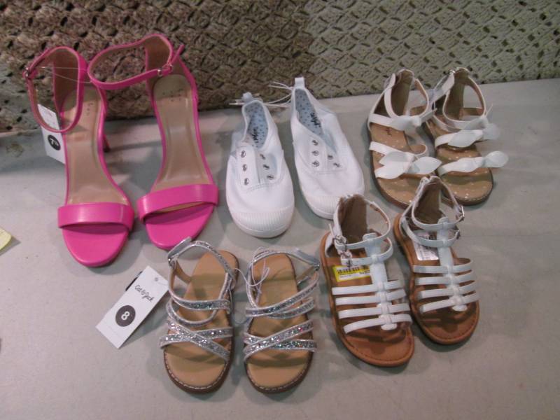 Lot of Misc Girls Shoes and a Pair ...