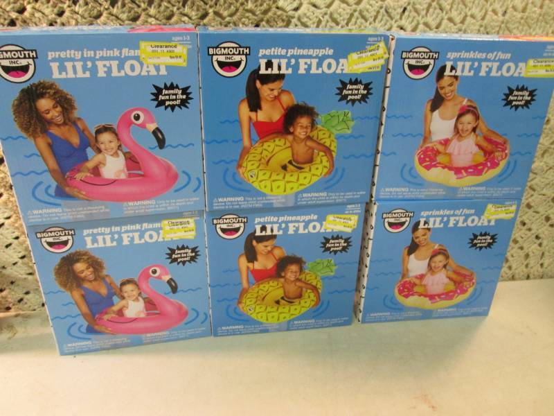 Lot of 6 Kids Pool Floats Retail $1...