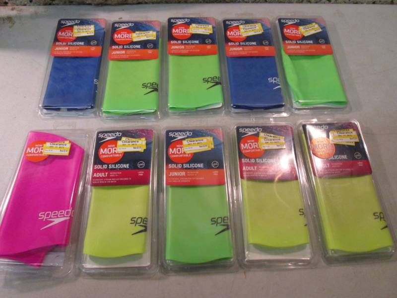 Lot of 10 Speedo Solid Silicone Jun...