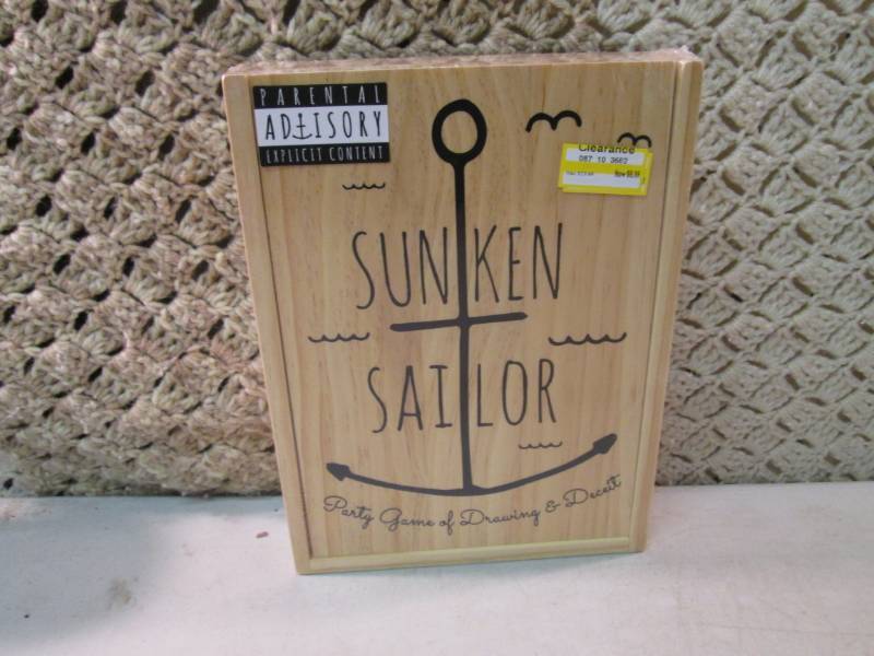 Sunken Sailor Party Game of Drawing...