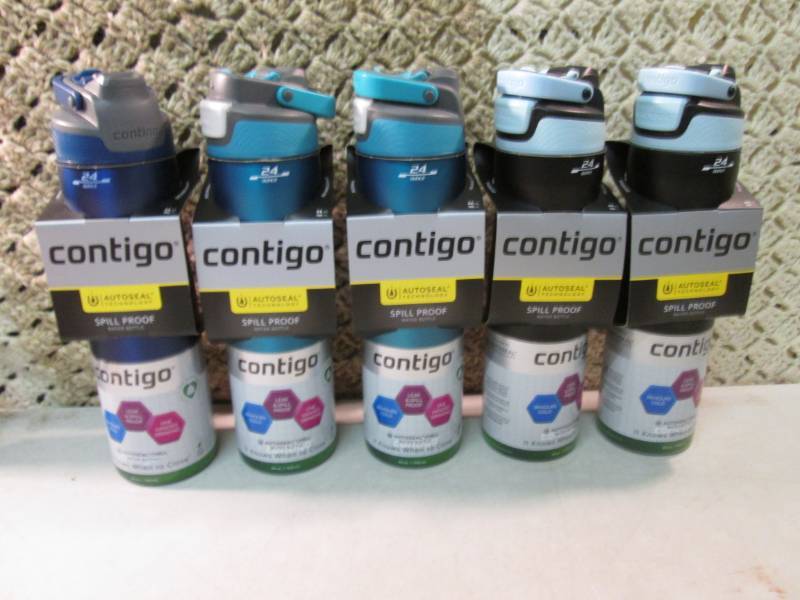 Lot of 5 Contigo 24 ounce Autoseal ...
