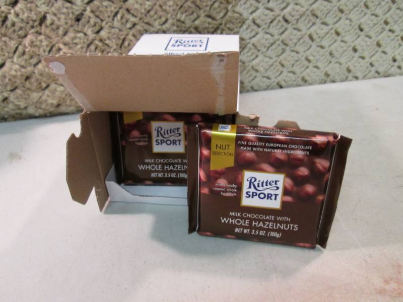 Box of 10 Ritter Sport Milk Chocola...
