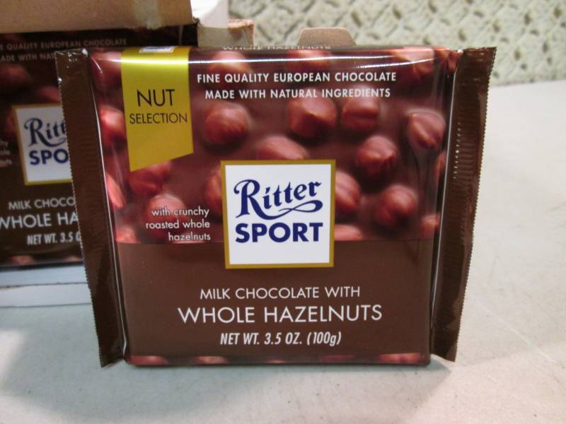 Box of 10 Ritter Sport Milk Chocola...
