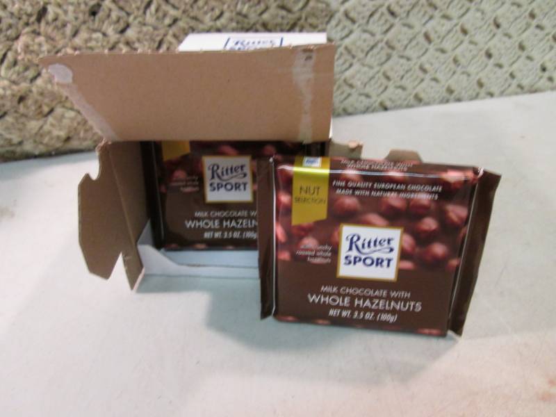 Box of 10 Ritter Sport Milk Chocola...