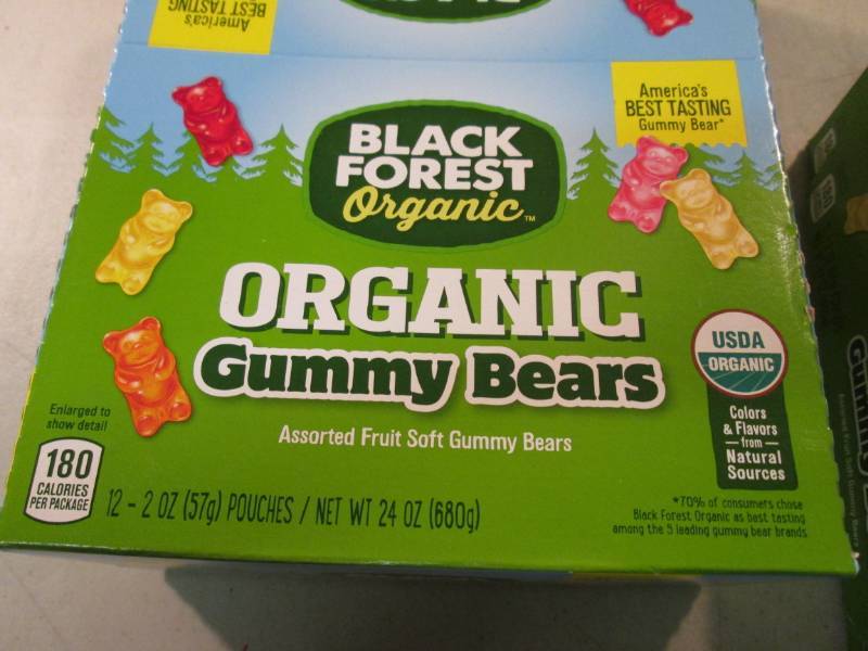 Box with 12 Pouches of Organic Gumm...