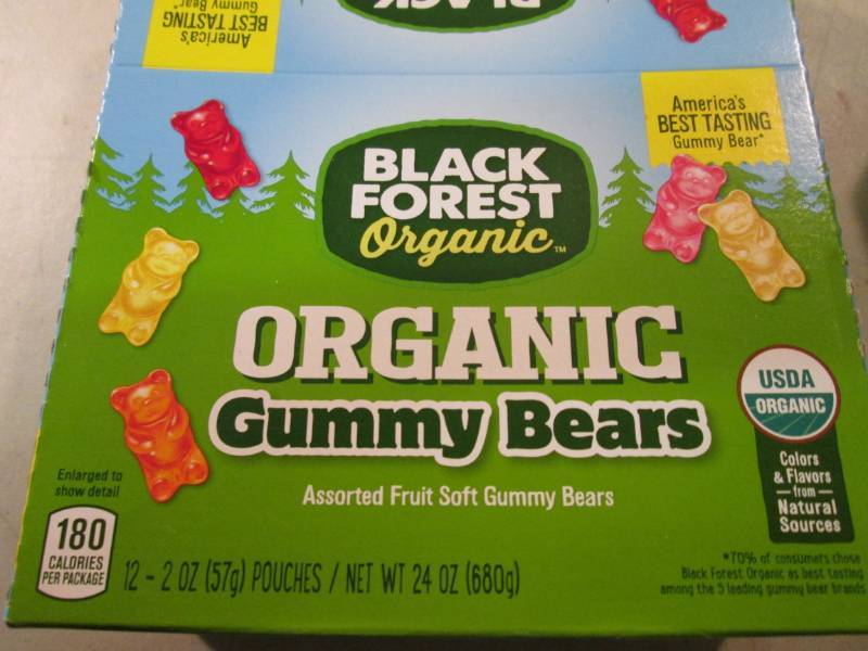 Box with 12 Pouches of Organic Gumm...