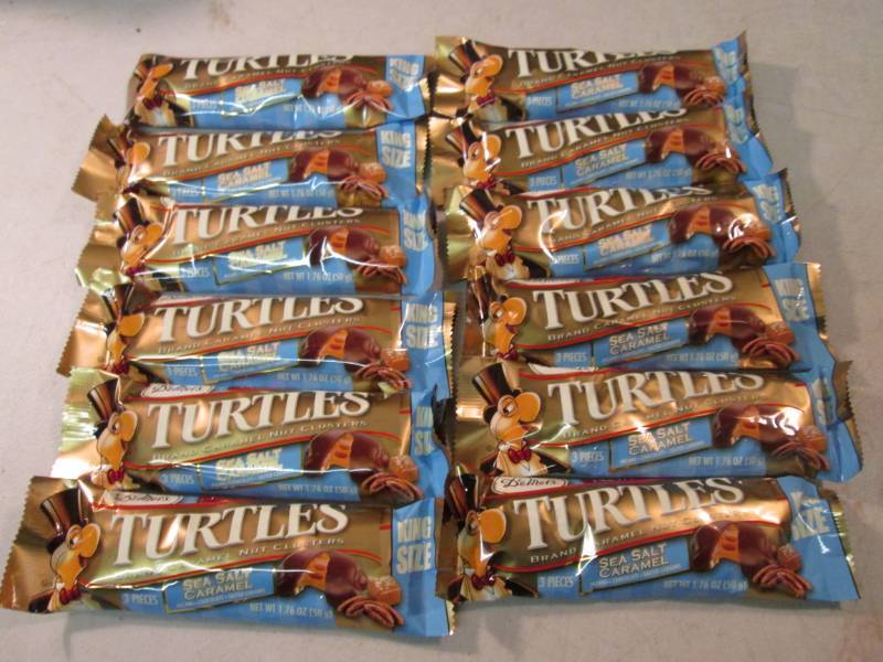 12 King Size Turtles 3 piece Candy ...