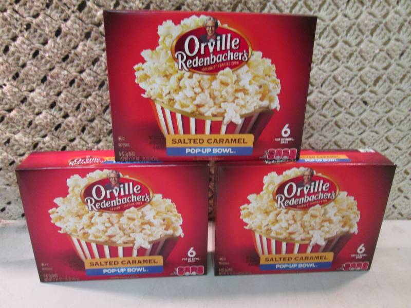 3 Boxes of Orville Redenbachers Sal...