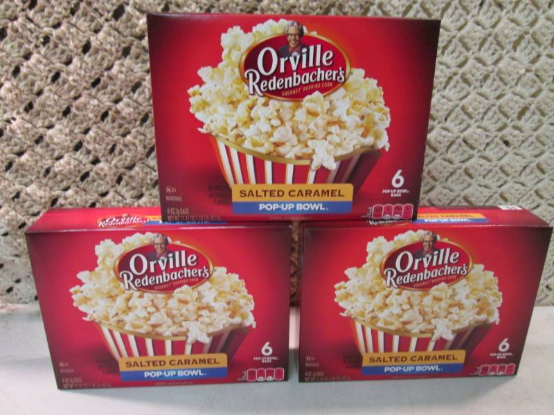 3 Boxes of Orville Redenbachers Sal...