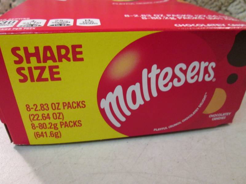 Box with 8 Share Size Boxes of Malt...