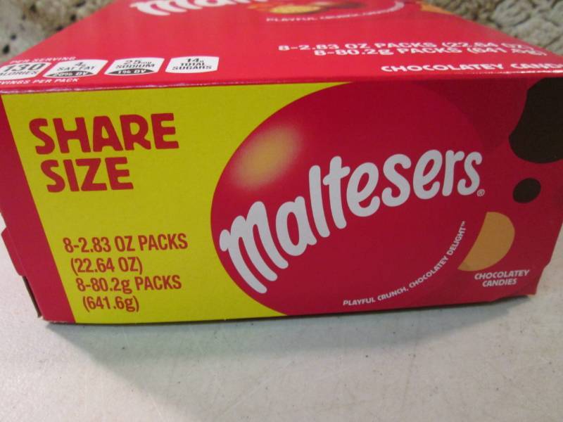 Box with 8 Share Size Boxes of Malt...